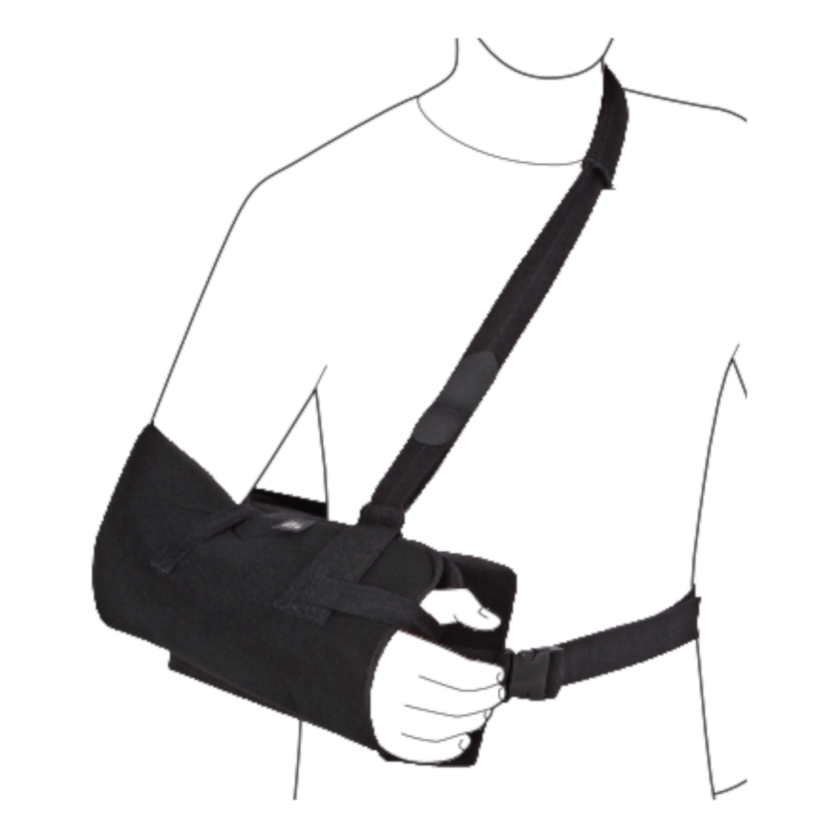 Shoulder Abduction Sling Standard Position - Elite Medical Supply