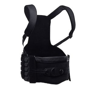 DonJoy Back Brace II TLSO Size Medium Black with Shoulder Straps